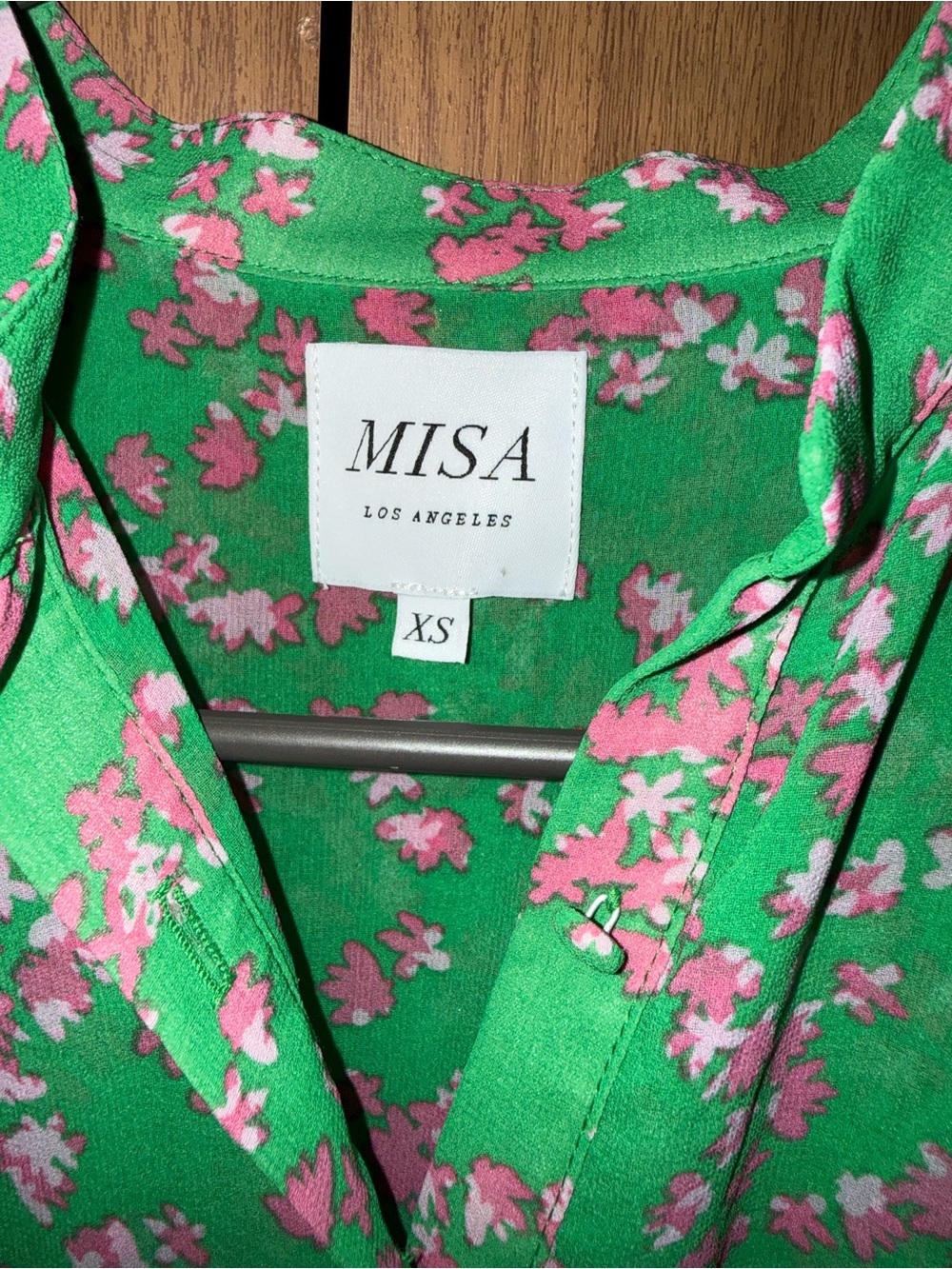 MISA LOS ANGELES Eloisa Dress in Pink Mini Blooms - Picture 4 of 8